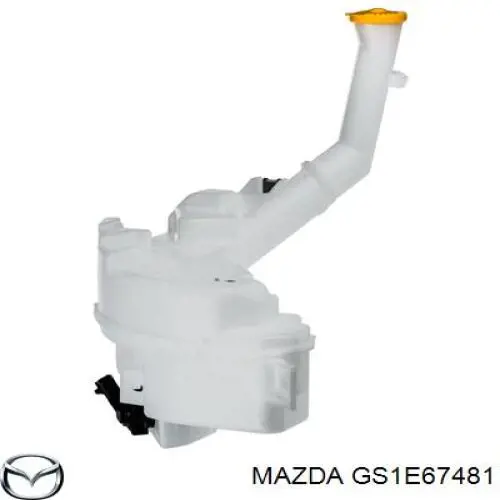 Tanque de fluido para lavador de vidro para Mazda 6  GH