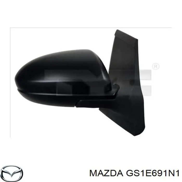 Compre GS1E691N1 Mazda Placa sobreposta (tampa) do espelho de retrovisão direito
