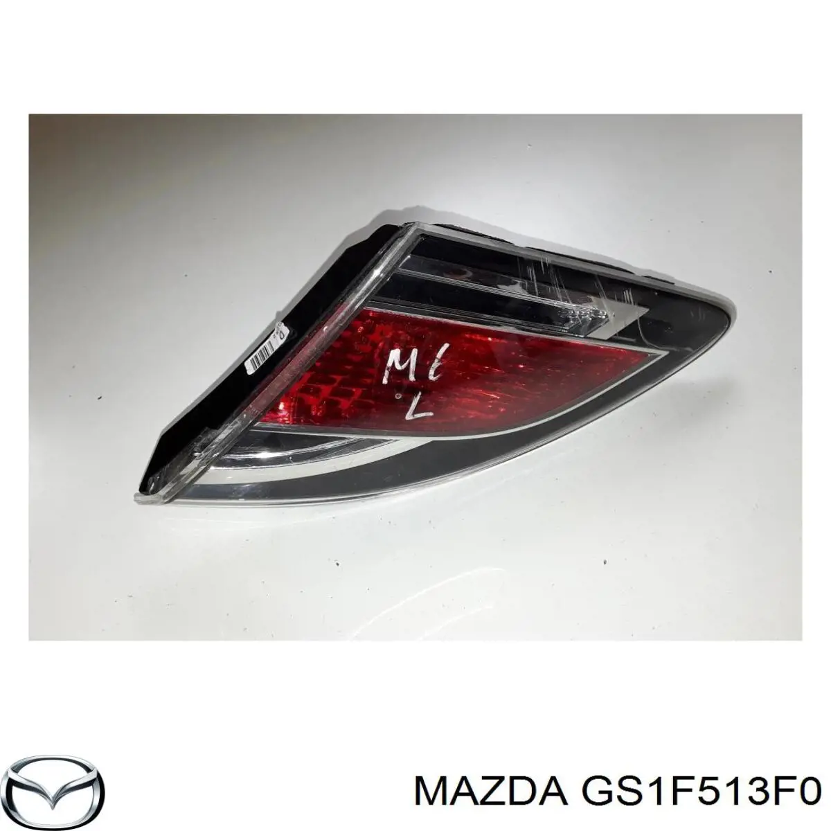 GS1F513F0 Mazda Lanterna traseira esquerda interna