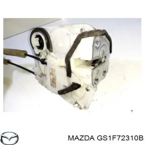 GS1F72310B Mazda Fecho da porta traseira direita