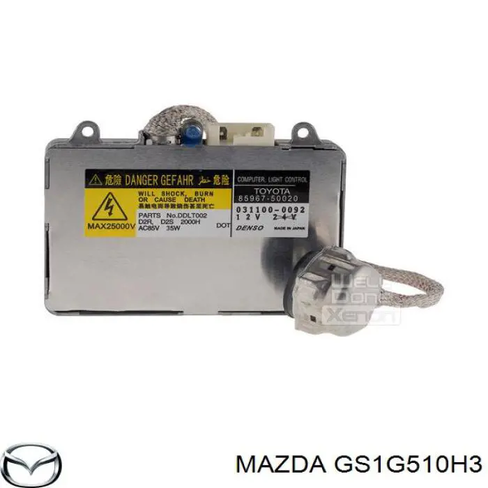 GS1G510H3 Mazda Unidade de encendido (xénon)