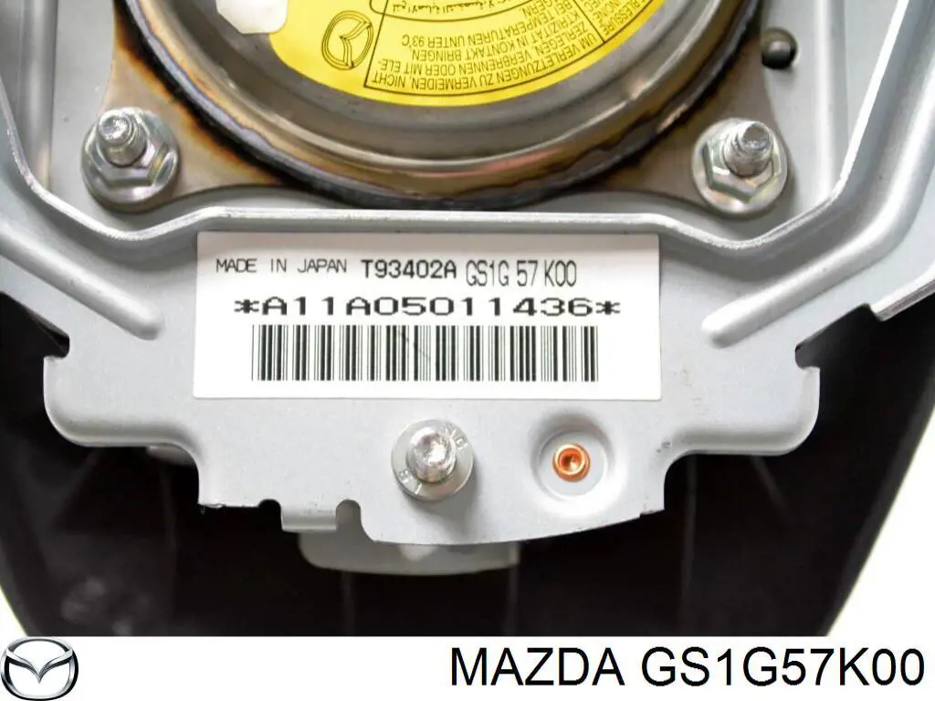 GS1G57K00 Mazda Cinto de segurança (AIRBAG) de condutor