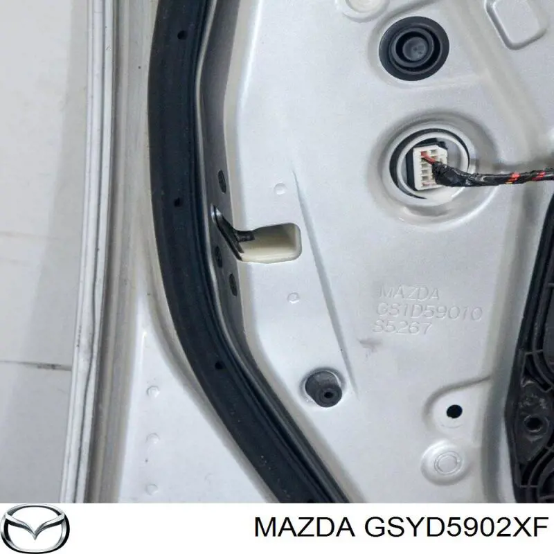 Porta dianteira esquerda Mazda GSYD5902XF preço, a partir de 296,25 USD