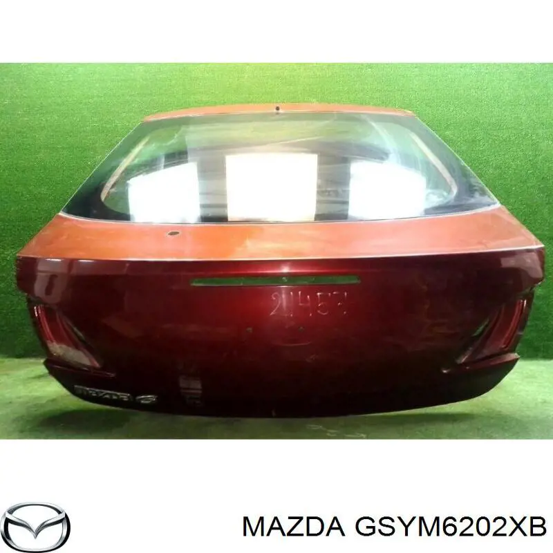 Porta traseira (3ª/5ª porta-malas (tampa de alcapão) Mazda 6  GH