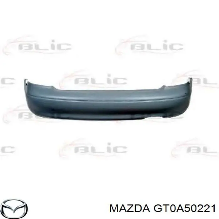  Pára-choque traseiro Mazda 626 IV hatchback (GE) (1991 - 1997) IV