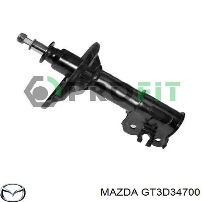 Compre GT3D34700 Mazda Amortecedor dianteiro direito