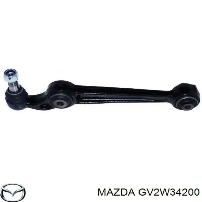 GV2W34200 Mazda Braço oscilante superior direito de suspensão dianteira