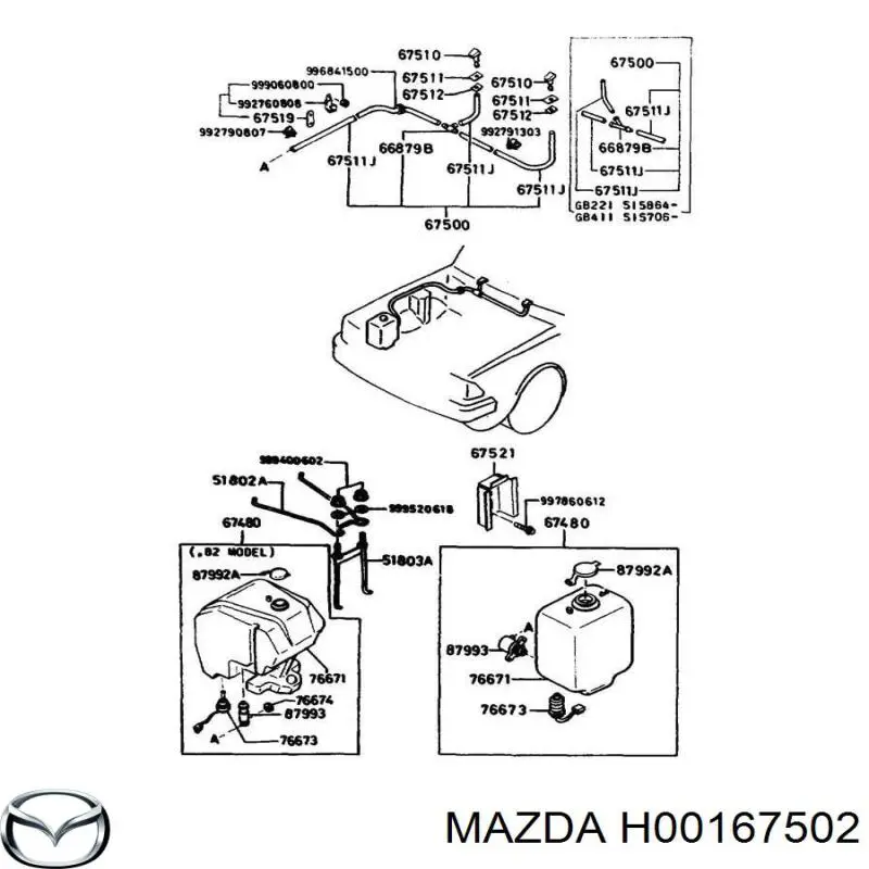 Compre H00167502 Mazda 