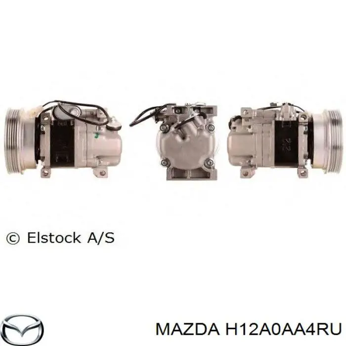Compressor de aparelho de ar condicionado Mazda H12A0AA4RU preço, a partir de 105,56 USD