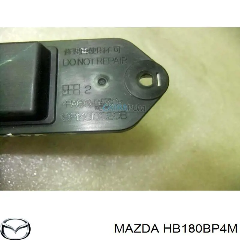 Resistor (resistência) de ventilador de forno (de aquecedor de salão) HB180BP4M Mazda