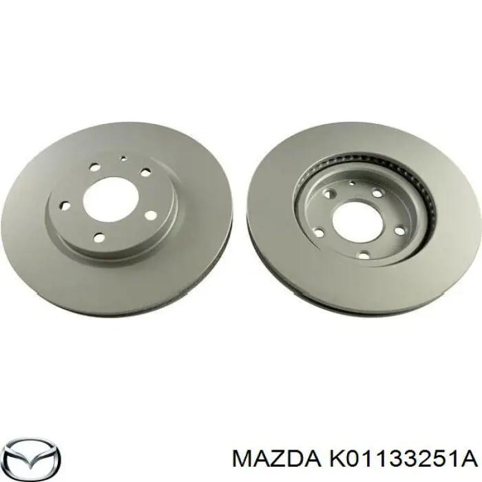 K01133251A Mazda Disco do freio dianteiro