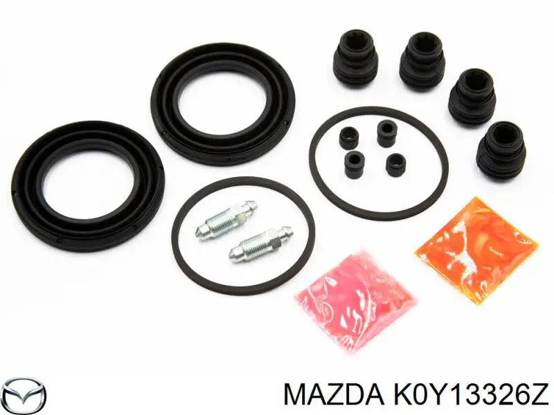 K0Y13326Z Mazda Kit de reparação de suporte do freio dianteiro
