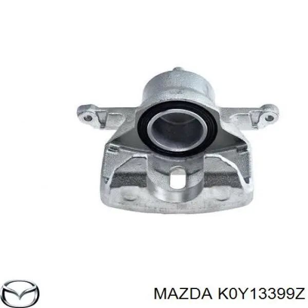 K0Y13399Z Mazda Suporte do freio dianteiro esquerdo