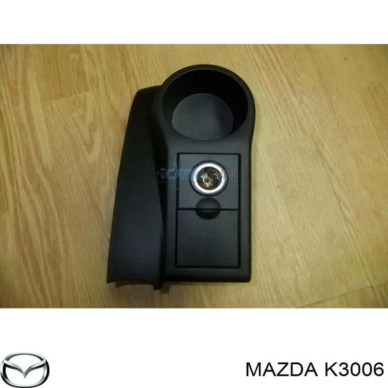 Grelha do radiador K3006 Mazda