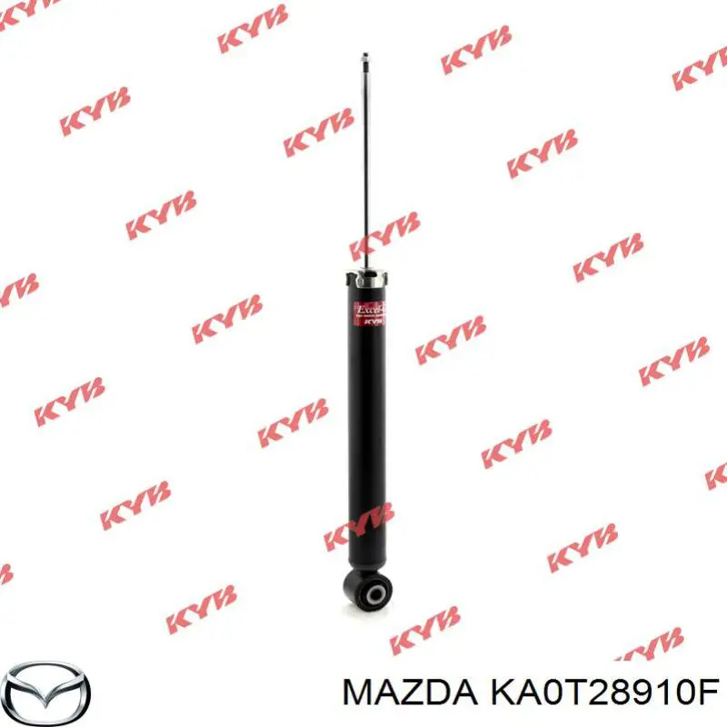 KA0T28910F Mazda Amortecedor traseiro