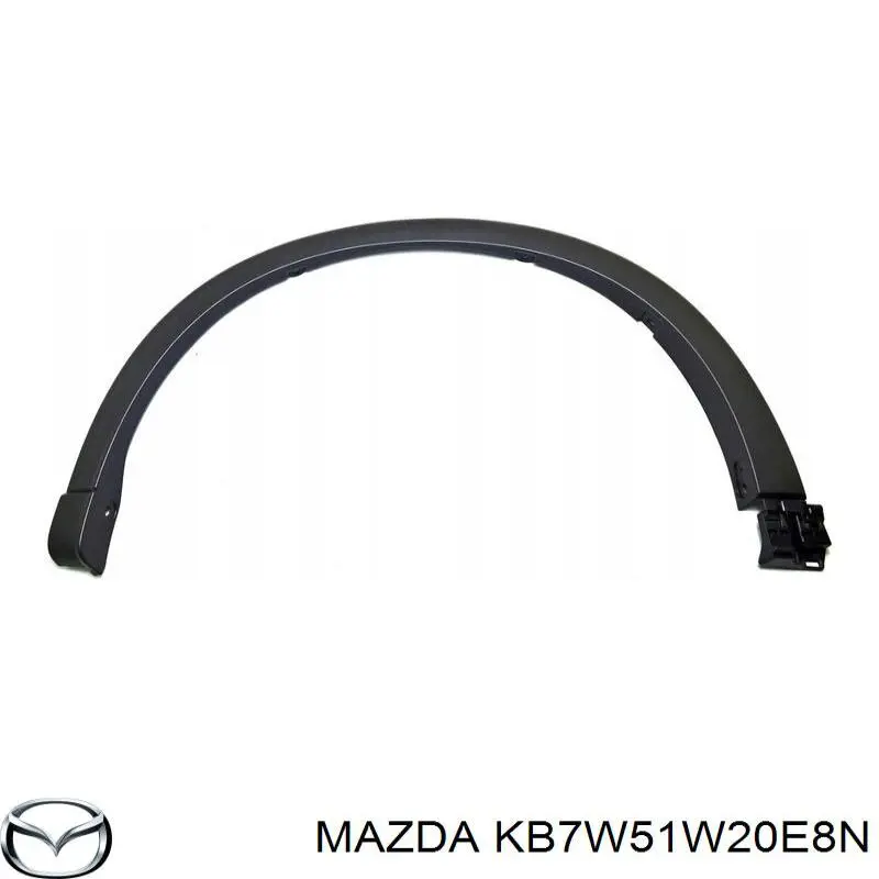 Compre KB7W51W20E8N Mazda Expansor (placa sobreposta) de arco do pára-lama dianteiro direito