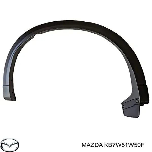Expansor direito (placa sobreposta) de arco do pára-lama traseiro PMZ01007MBR Signeda