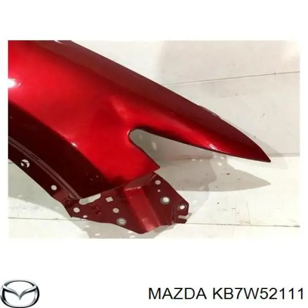 Pára-lama dianteiro direito Mazda KB7W52111