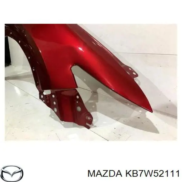Pára-lama dianteiro direito KB7W52111 Mazda