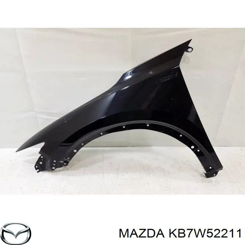 Pára-lama dianteiro esquerdo Mazda KB7W52211