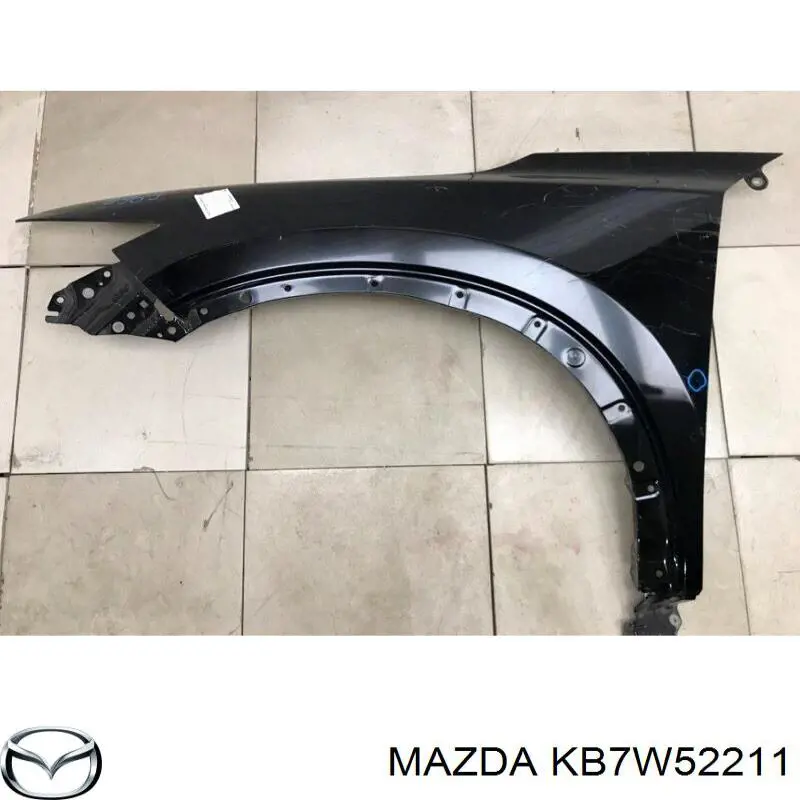KB7W52211 Mazda Pára-lama dianteiro esquerdo