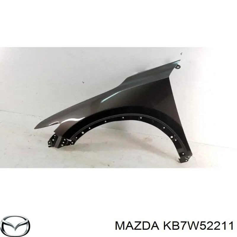 Pára-lama dianteiro esquerdo Mazda KB7W52211 preço, a partir de 130,47 USD