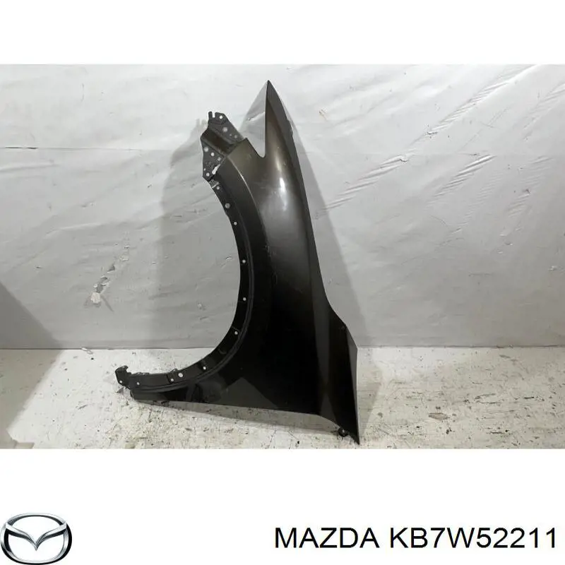 Pára-lama dianteiro esquerdo KB7W52211 Mazda