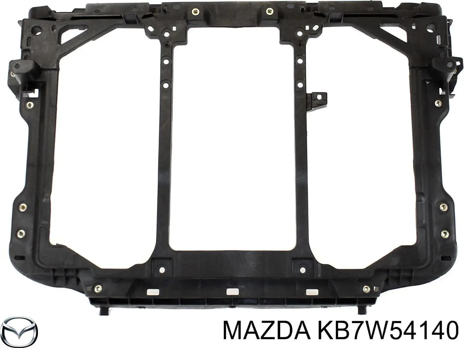 KB7W54140 Mazda Consola de suporte do radiador superior