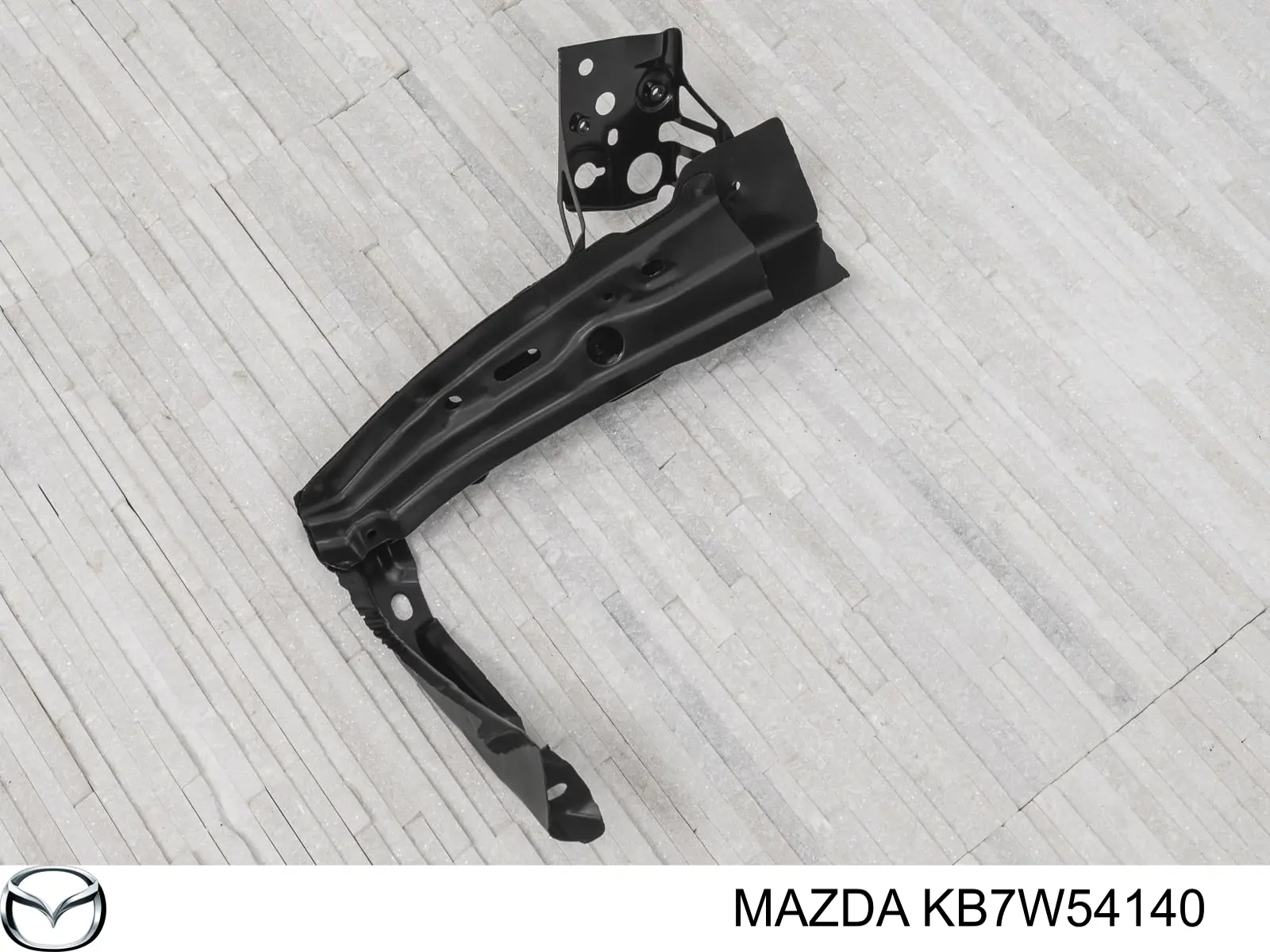Consola de suporte do radiador superior KB7W54140 Mazda