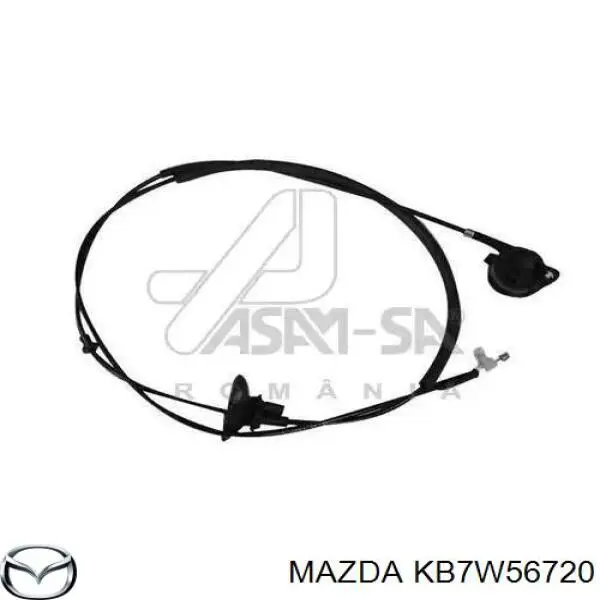Compre KB7W56720 Mazda Cabo de abertura da capota