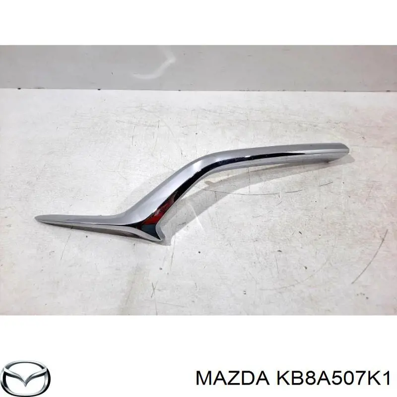 KB8A507K1 Mazda Moldura de grelha do radiador esquerdo