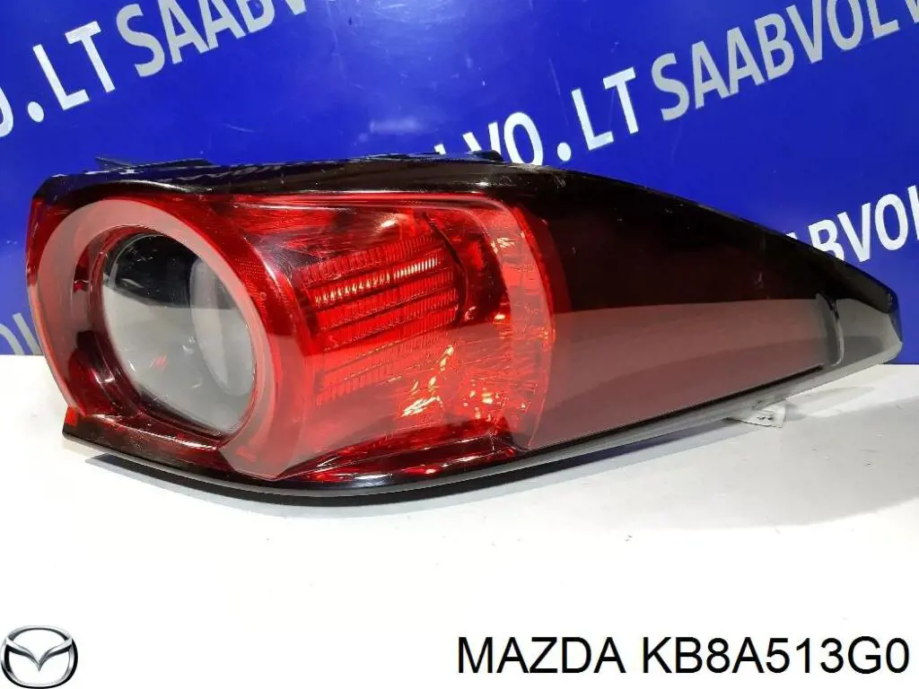 Compre KB8A513G0 Mazda Lanterna traseira esquerda interna