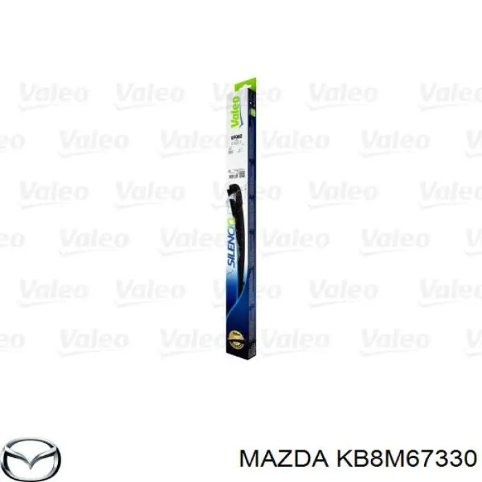 Compre KB8M67330 Mazda Limpa-pára-brisas do pára-brisas de condutor
