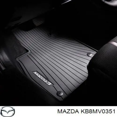 Compre KB8MV0351 Mazda Tapetes dianteiros + traseiros, kit