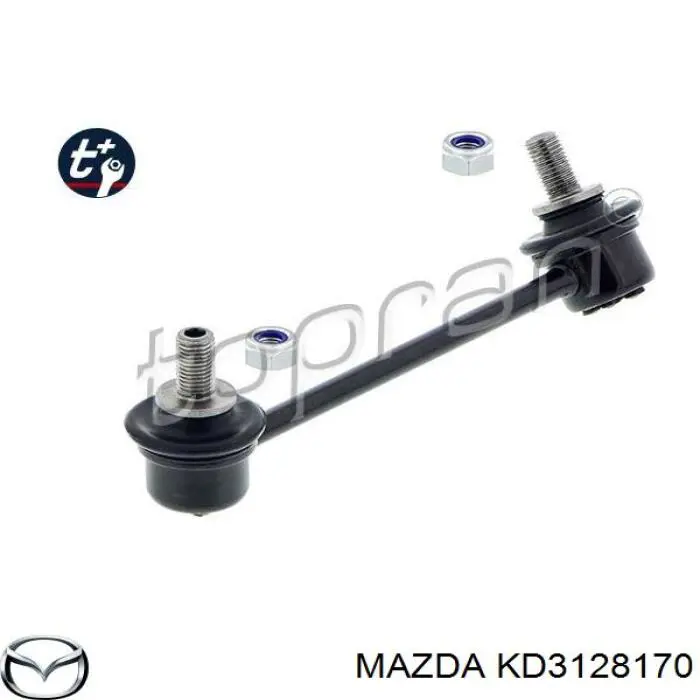 KD3128170 Mazda Montante direito de estabilizador traseiro