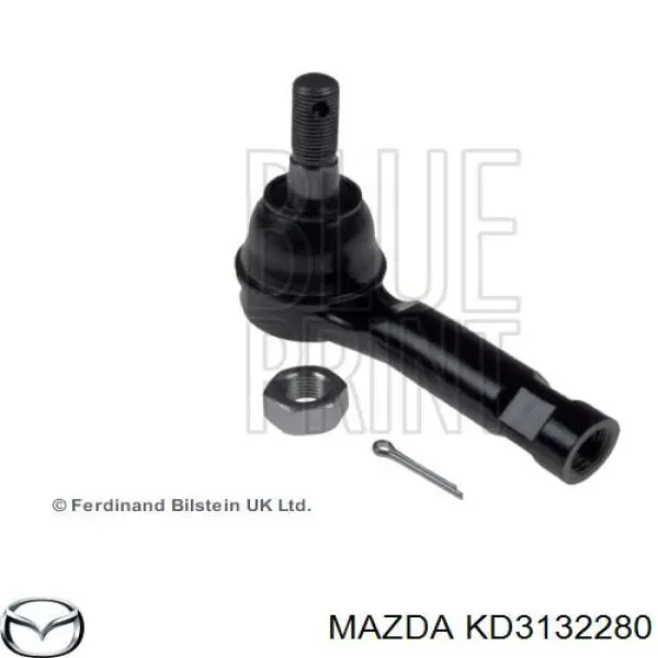 Ponta externa da barra de direção Mazda KD3132280 preço, a partir de 13,70 USD