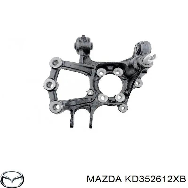 Pino moente (extremidade do eixo) traseiro esquerdo Mazda KD352612XB preço, a partir de 202,98 USD