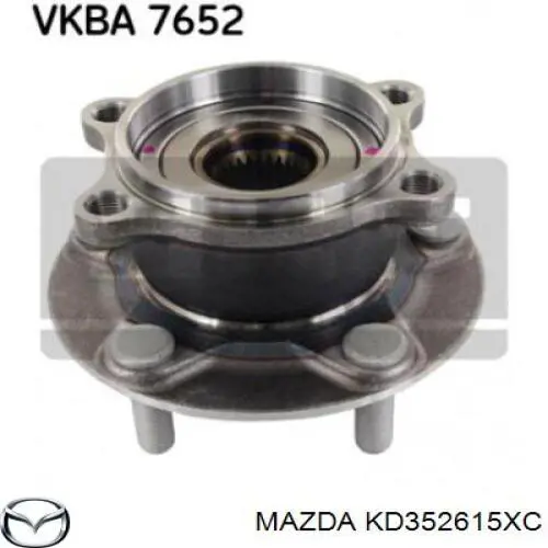 Cubo traseiro Mazda KD352615XC preço, a partir de 137,91 USD