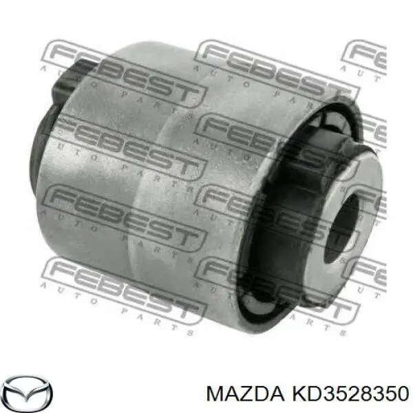 KD3528350 Mazda Braço oscilante inferior esquerdo de suspensão traseira