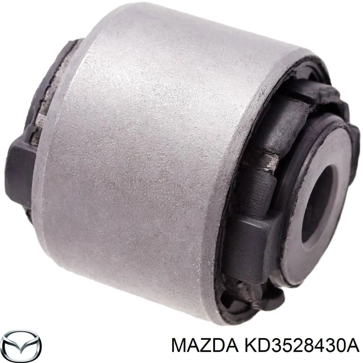 KD3528430A Mazda Bloco silencioso do pino de apoio traseiro
