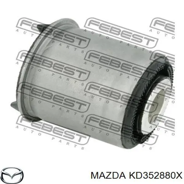 KD352880XA Mazda Viga de suspensão traseira (plataforma veicular)