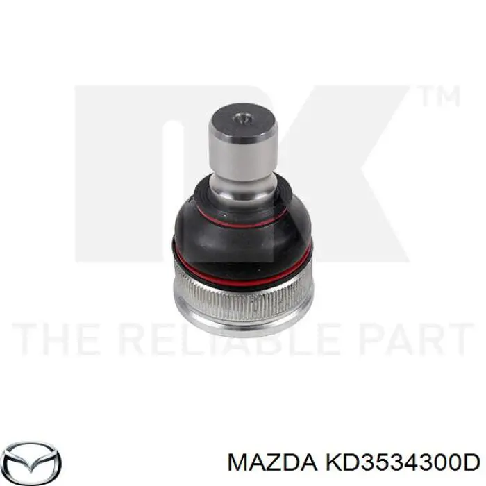 Braço oscilante inferior direito de suspensão dianteira Mazda KD3534300D preço, a partir de 79,37 USD