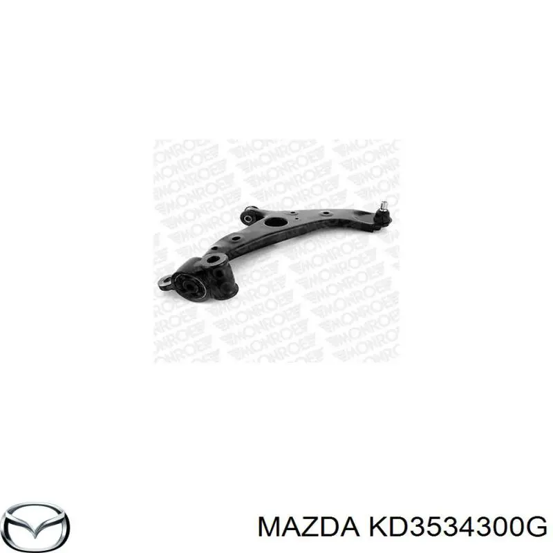 Braço oscilante inferior direito de suspensão dianteira Mazda KD3534300G preço, a partir de 81,72 USD