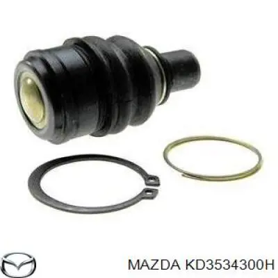 KD3534300H Mazda Braço oscilante inferior direito de suspensão dianteira