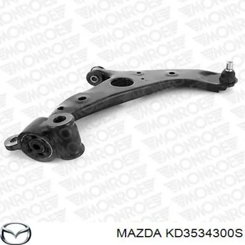 KD3534300S Mazda Braço oscilante inferior direito de suspensão dianteira