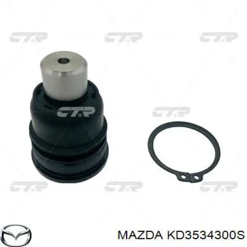 Braço oscilante inferior direito de suspensão dianteira Mazda KD3534300S preço, a partir de 81,72 USD