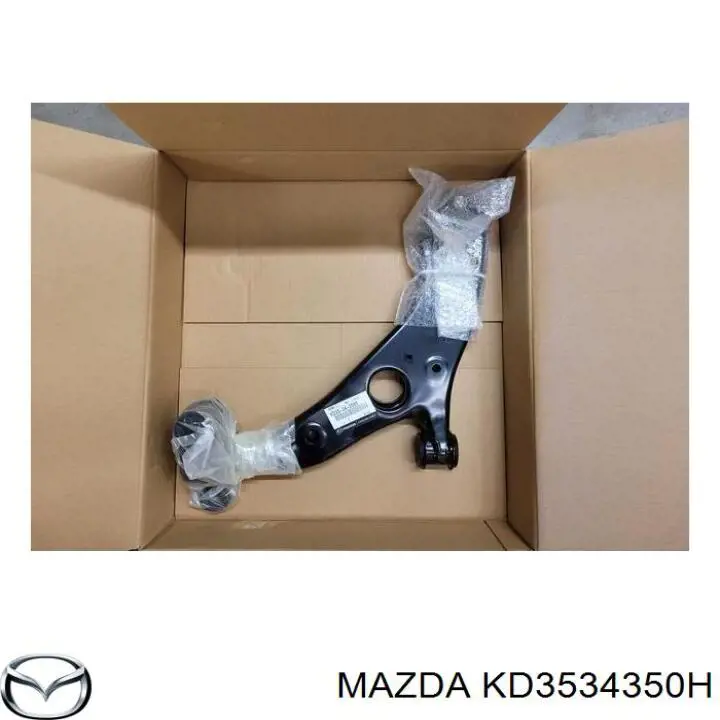 Braço oscilante inferior esquerdo de suspensão dianteira Mazda KD3534350H preço, a partir de 119,46 USD