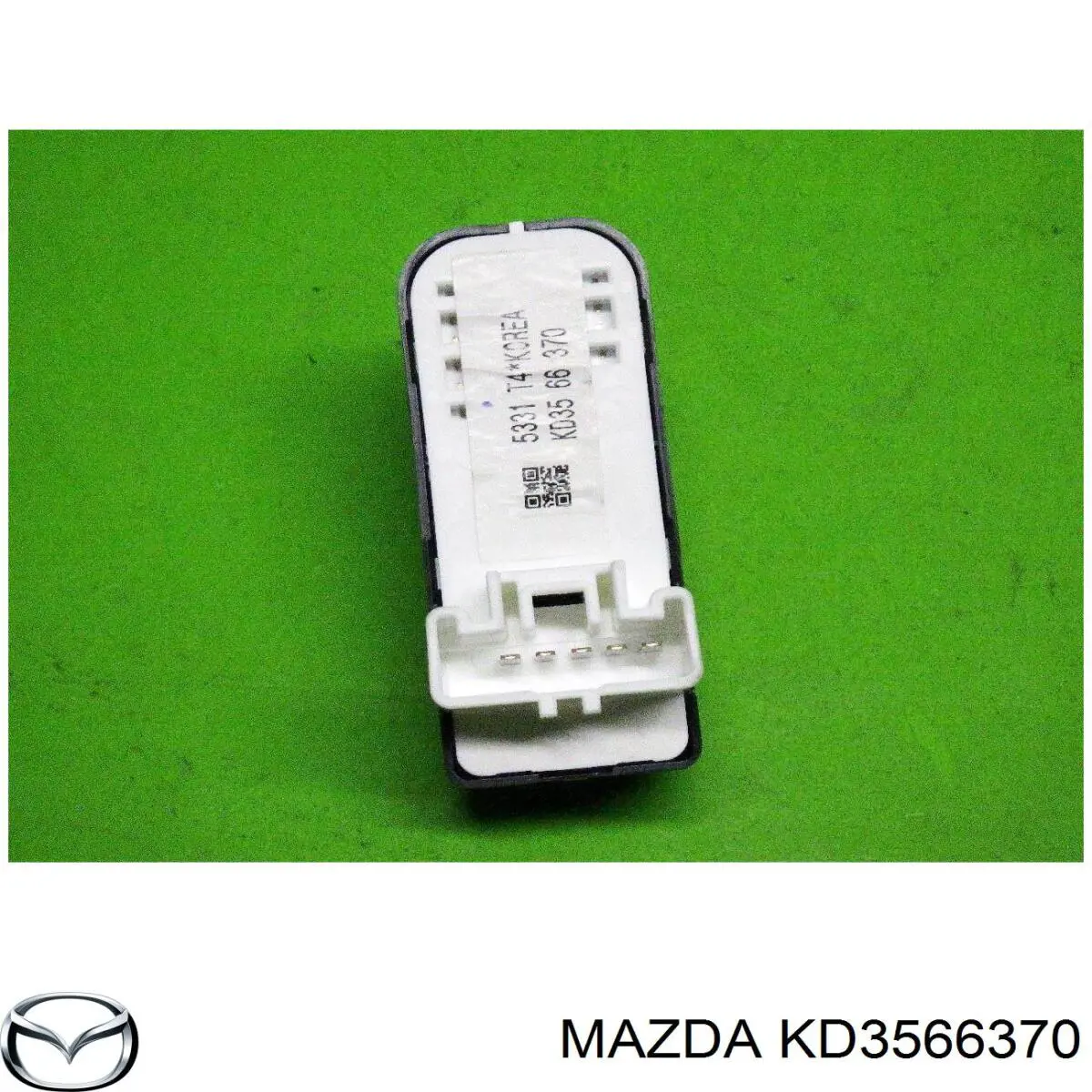 KD3566370 Mazda Unidade de botões dianteira direita de controlo de elevador de vidro