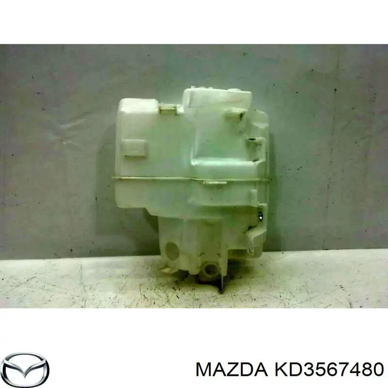 Tanque de fluido para lavador de vidro KD3567480 Mazda