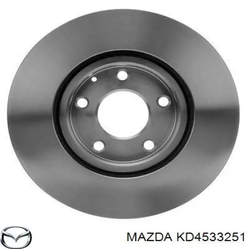Compre KD4533251 Mazda Disco do freio dianteiro